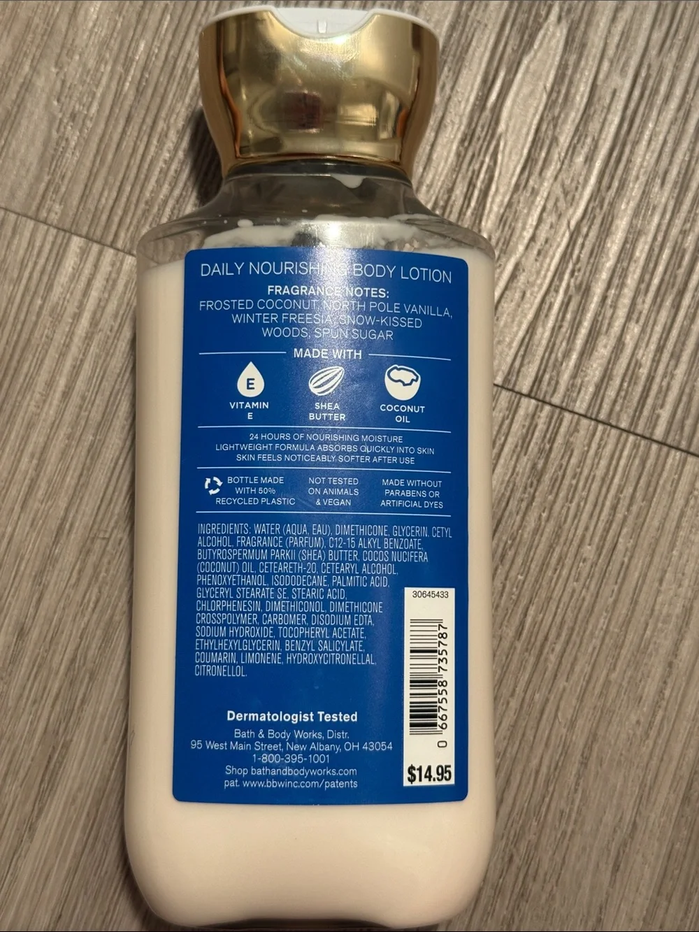 Bath & Body Works Frosted Coconut Snowball Body Lotion & Shower Gel
